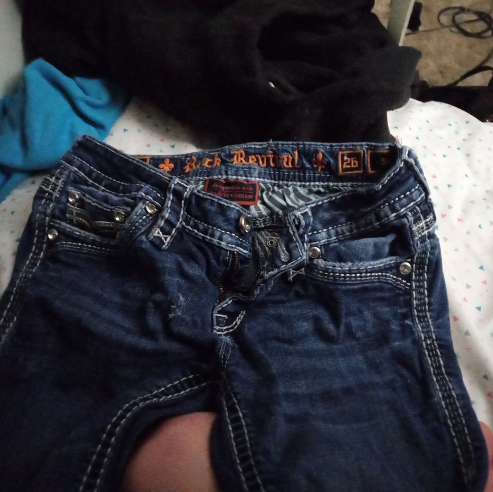 Rock revival jeans